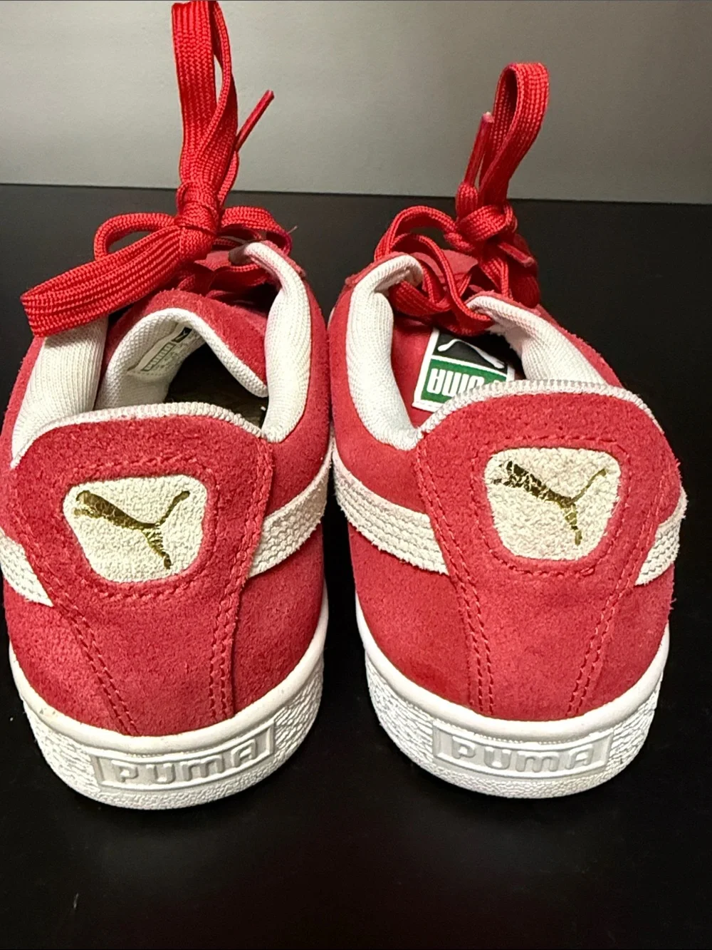 Puma Suede Men’s Sneakers Red Size 9